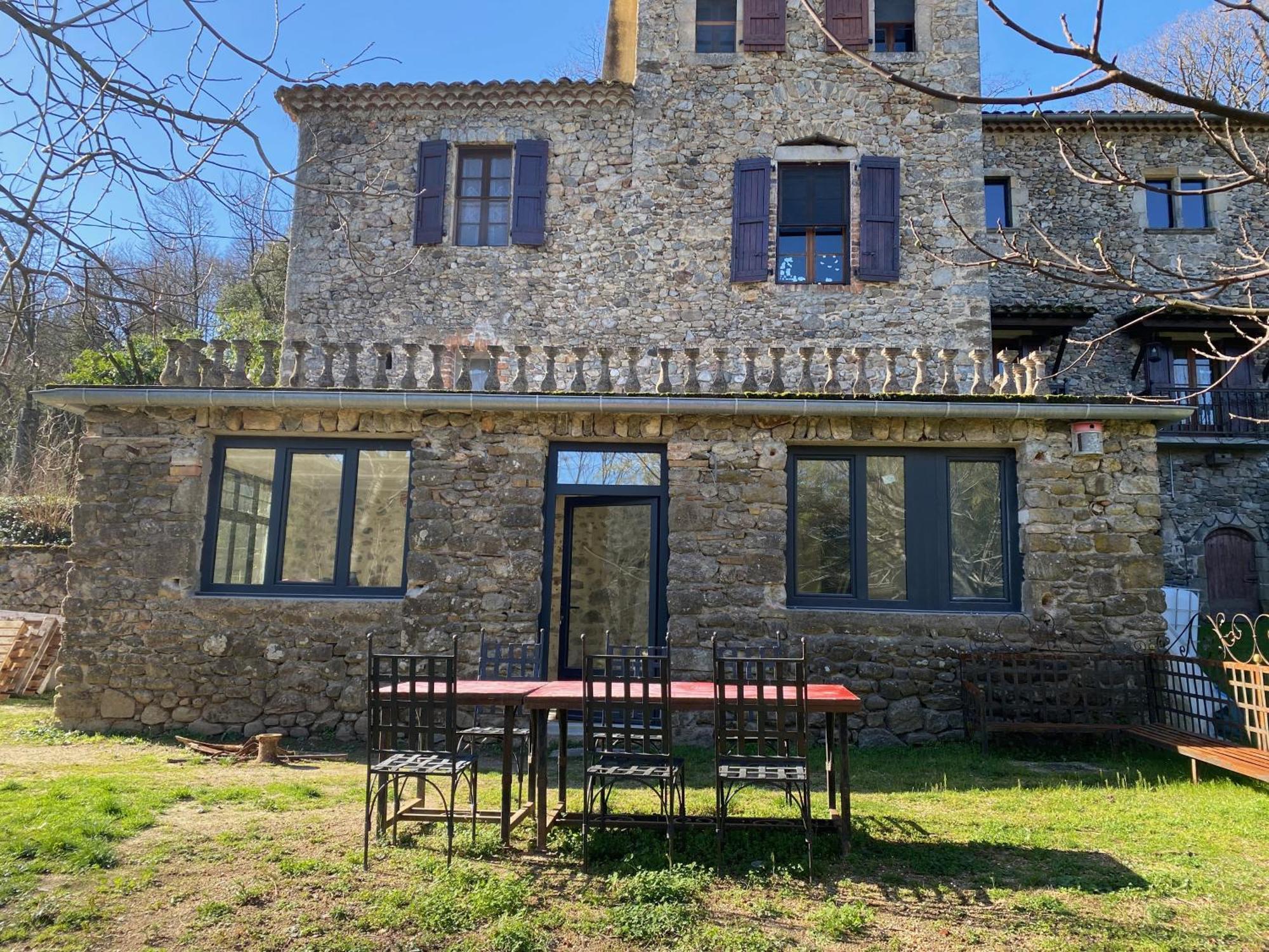 Mas Mialou Apartment Saint-Jean-du-Gard Bagian luar foto