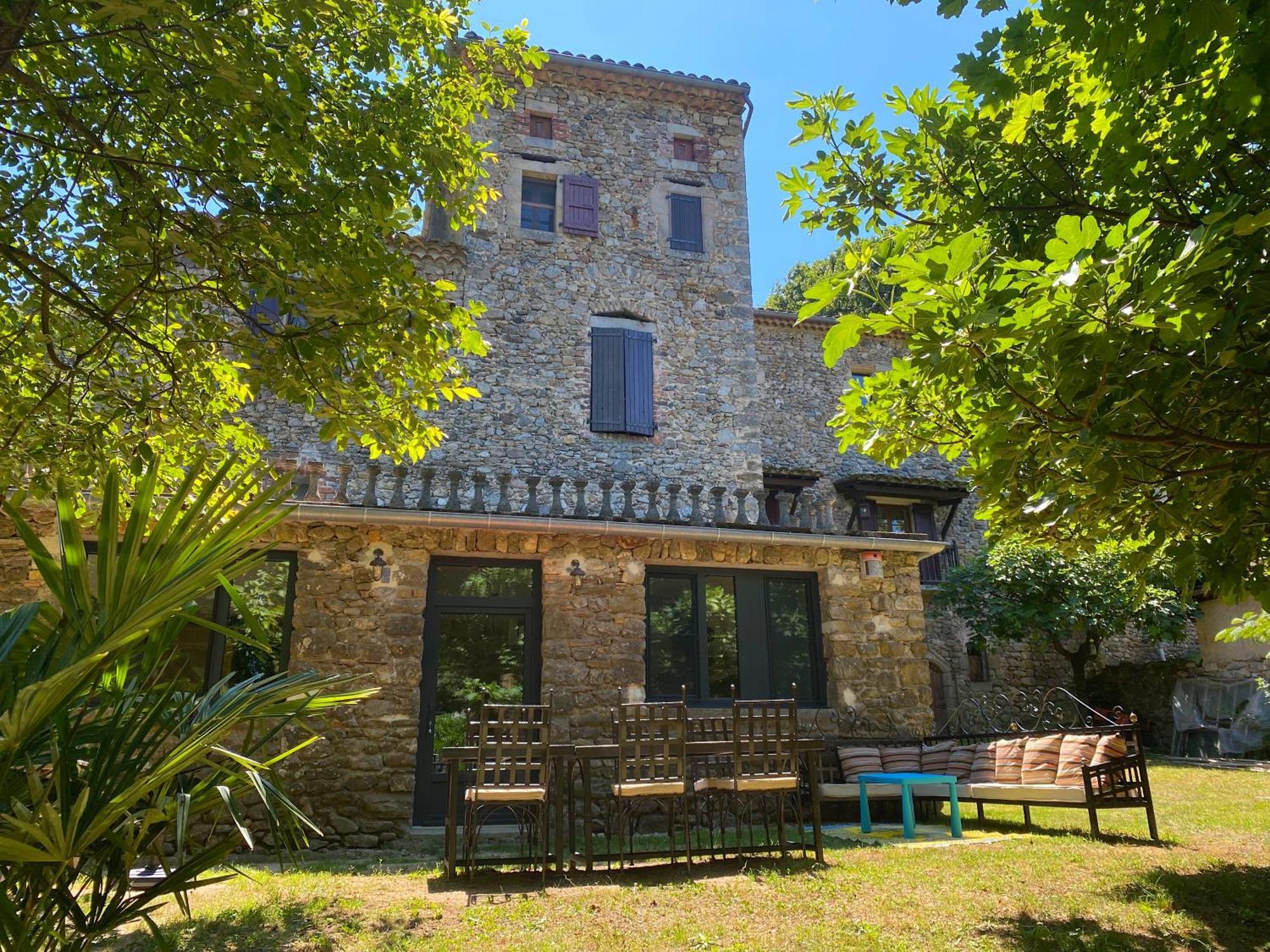 Mas Mialou Apartment Saint-Jean-du-Gard Bagian luar foto